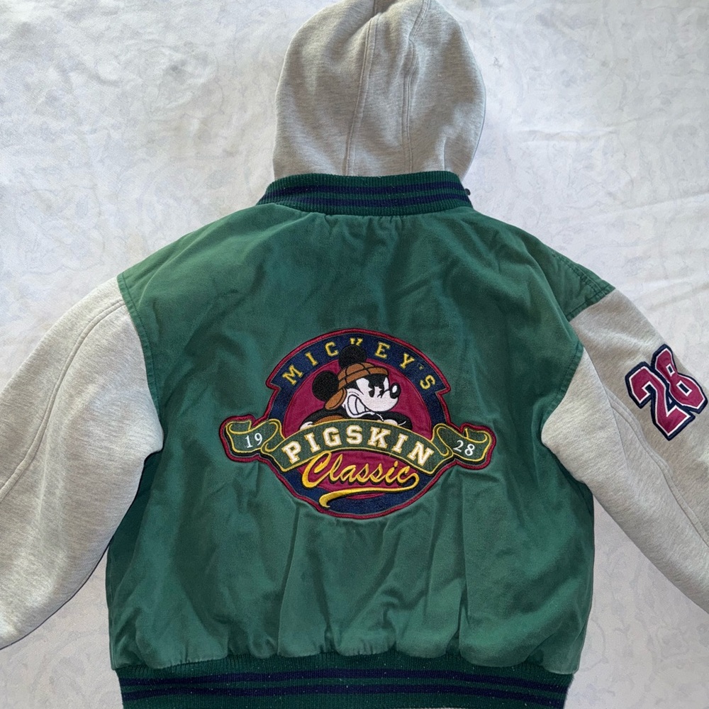 Disney Green and Gray Jacket